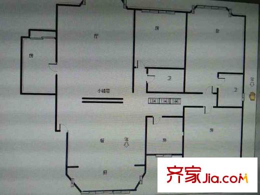 南都德迦東區(qū) 3室 戶型圖