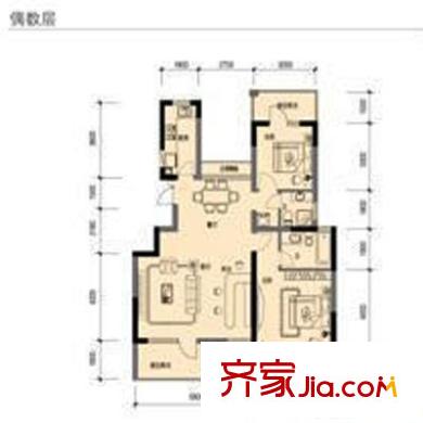  昆侖橡樹(shù)園 戶型圖