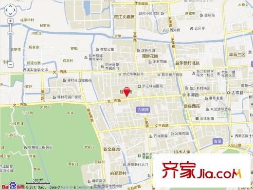 桂花城交通圖