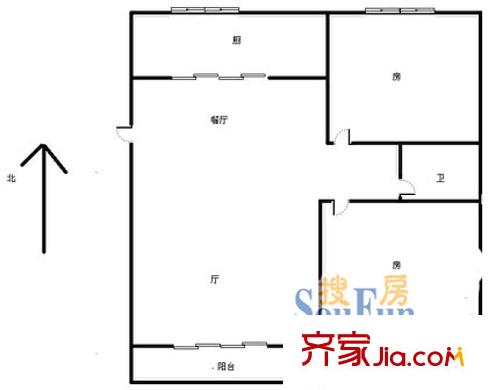 桂花城 戶型圖
