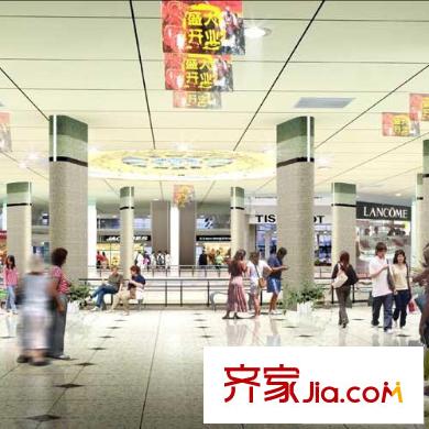 福雷德廣場(chǎng)配套圖一樓的商業(yè)街