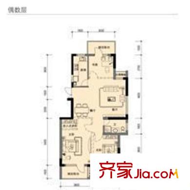  昆侖橡樹(shù)園 戶型圖
