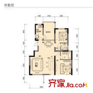  昆侖橡樹(shù)園 戶型圖