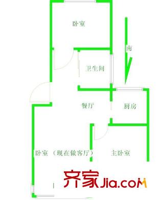 外東山弄 3室 戶(hù)型圖