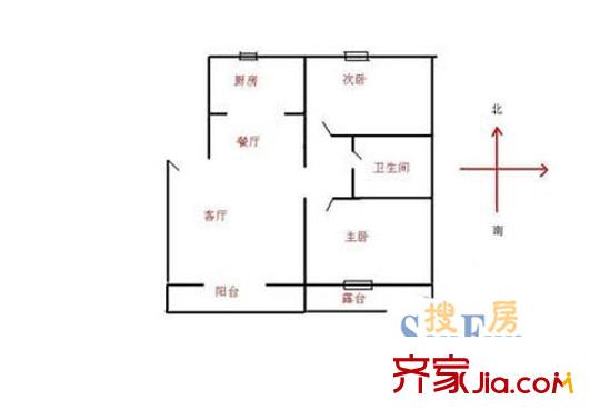 桂花城 戶型圖