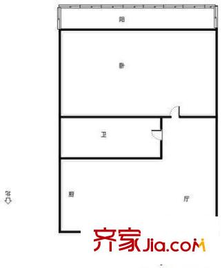 金獅苑戶型圖1室 戶型圖 1室1廳1衛(wèi)1廚