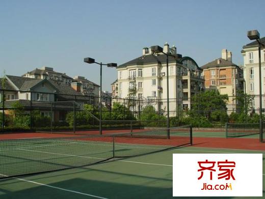 桂花城外景圖