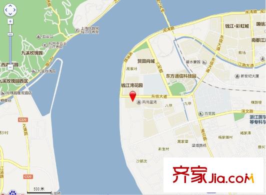 錢塘山水交通圖 