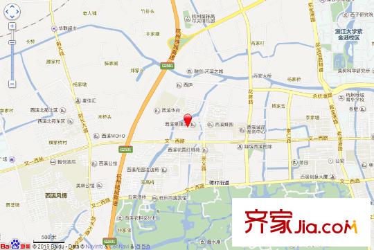 坤和西溪里別墅交通圖