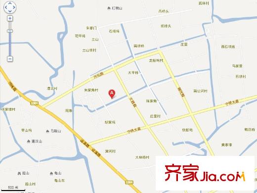 景麗華庭交通圖坐標(biāo)圖