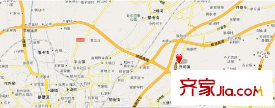 逸景花苑交通圖