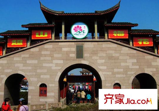 景麗華庭配套圖附近超山風景區(qū)