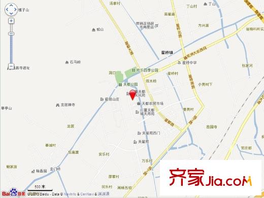 溫莎花園交通圖電子地圖