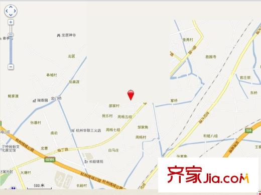 廣廈天都城愛尚公寓交通圖電子地圖