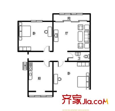 金橋花園 戶型圖
