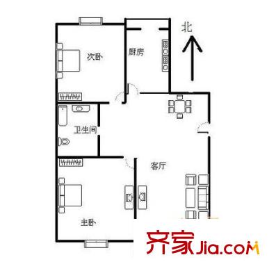 金橋花園 戶型圖