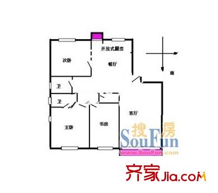 金橋花園 戶型圖