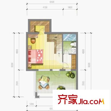 東湖春天戶型圖1室 戶型圖 1室1衛(wèi)