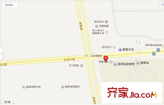 翡翠城竹苑交通圖3