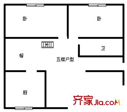 中園花苑二期戶(hù)型圖2室 戶(hù)型圖 2室2廳2衛(wèi)1廚