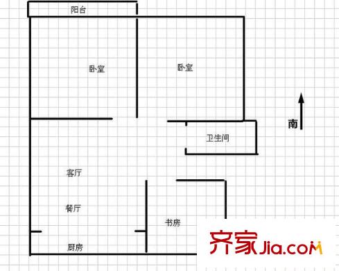九曲營(yíng)小區(qū)戶型圖3室 戶型圖 3室1廳1衛(wèi)1廚