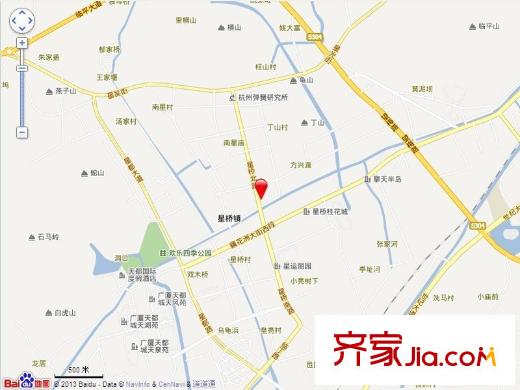 黃鶴山居交通圖