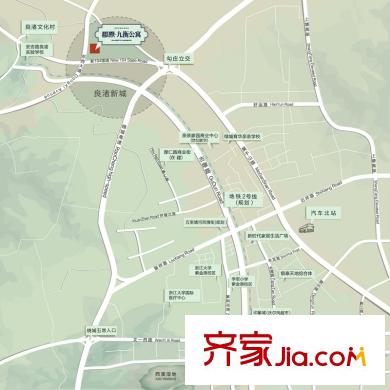 九衡公寓交通圖