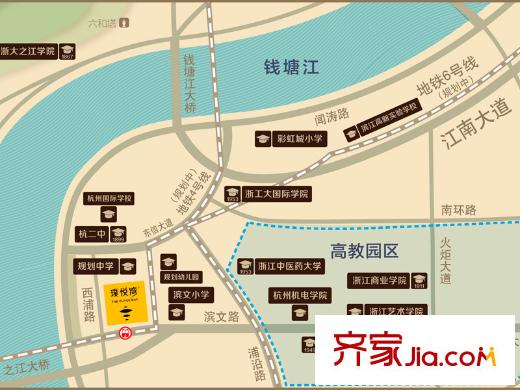 萬科璞悅灣小區(qū)區(qū)位圖