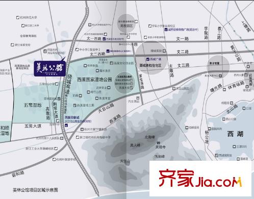 美林公館交通圖