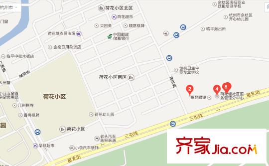 荷花塘小區(qū)交通圖23