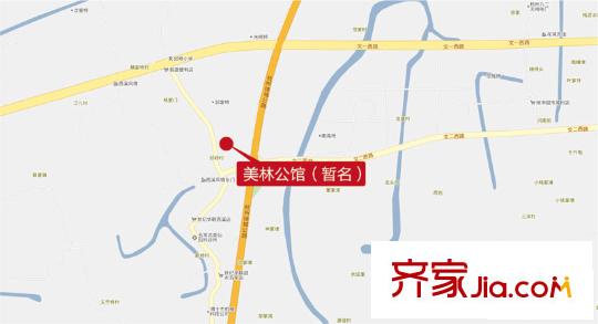 美林公館交通圖