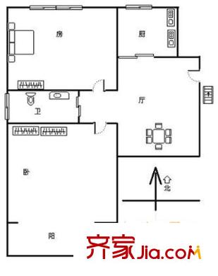 教工路138號(hào)院 戶型圖