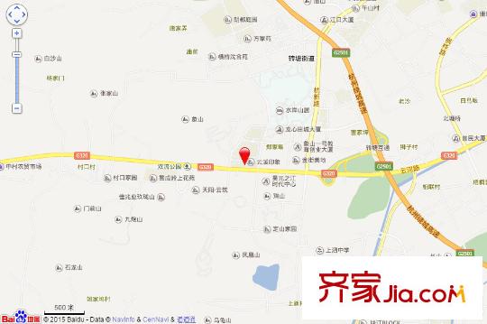 云溪印象交通圖