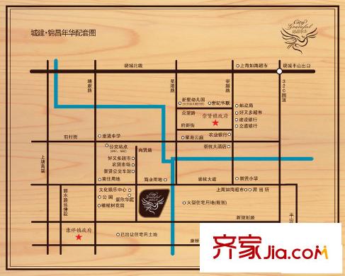 錦昌年華配套圖周邊
