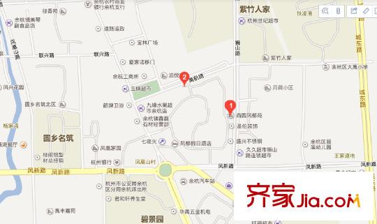 西園鳳都苑交通圖19