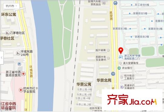 華家池校區(qū)交通圖1