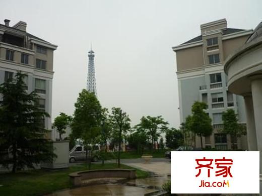 天都城天泉苑外景圖廣廈 