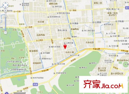 蓮花新村交通圖 