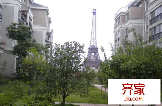 天都城天泉苑外景圖廣廈 