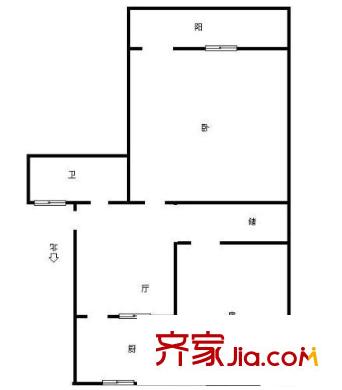 大關(guān)東六苑戶型圖2室 戶型圖 2室1廳1衛(wèi)1廚