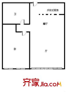 龍禧大酒店  1室 1廳 1衛(wèi) 　   72.97平方米
