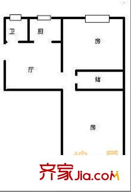 采荷新村戶型圖2室 戶型圖 2室1廳1衛(wèi)1廚