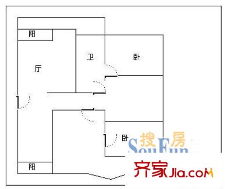 都市水鄉(xiāng)水秀苑 戶型圖