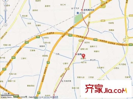 朗詩未來街區(qū)交通圖電子地圖