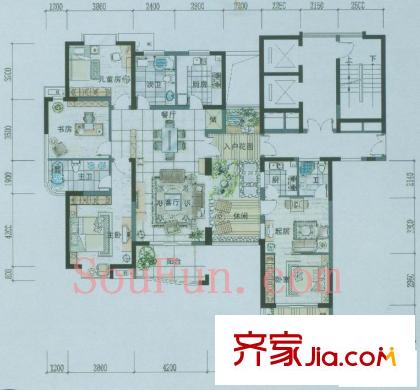 南北蘭韻天城 戶型圖