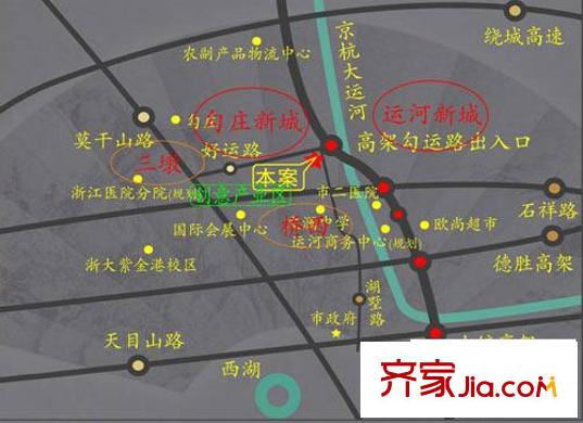 風雅樂府交通圖區(qū)位圖