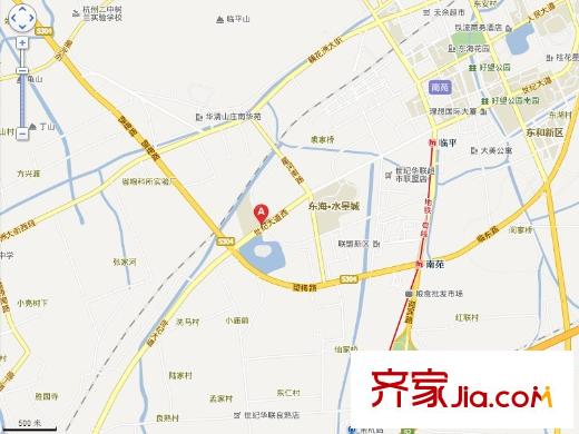 風(fēng)華苑交通圖坐標(biāo)圖