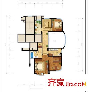 錦蘭公寓戶(hù)型圖5室 戶(hù)型圖 5室2廳4衛(wèi)1廚