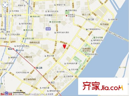 觀音塘小區(qū)交通圖