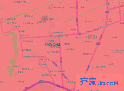 西城時(shí)代家園交通圖24